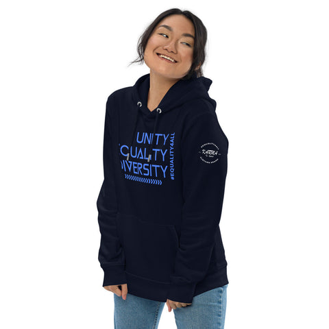 Karma Inc Apparel  Hoodie "UNITY EQUALITY DIVERSITY" Premium Organic Cotton Unisex Hoodie