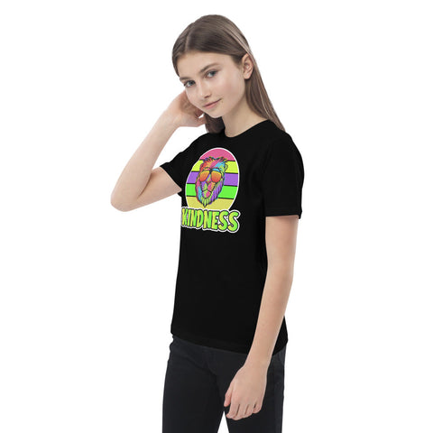 Karma Inc Apparel  Kids T-Shirts "KINDNESS LION" Premium Organic Cotton Kids Unisex T-Shirt