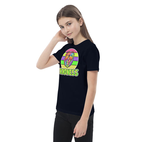Karma Inc Apparel  Kids T-Shirts "KINDNESS LION" Premium Organic Cotton Kids Unisex T-Shirt