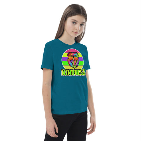 Karma Inc Apparel  "KINDNESS LION" Premium Organic Cotton Kids Unisex T-Shirt