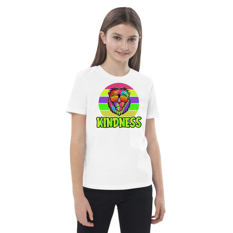 Karma Inc Apparel  "KINDNESS LION" Premium Organic Cotton Kids Unisex T-Shirt