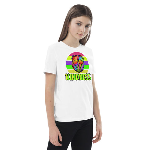 Karma Inc Apparel  "KINDNESS LION" Premium Organic Cotton Kids Unisex T-Shirt