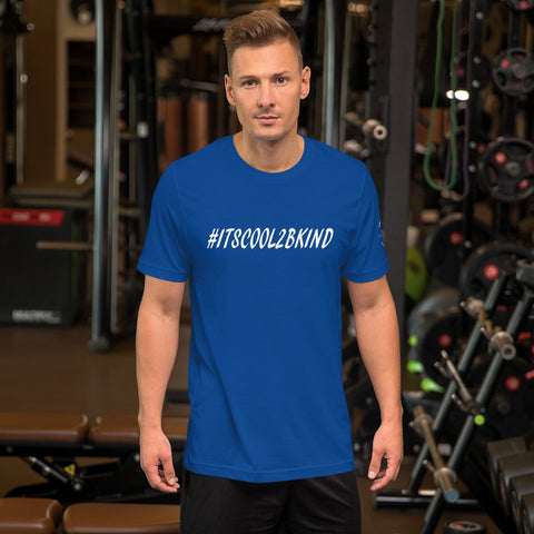 Karma Inc Apparel  Unisex T-Shirt True Royal / S #ITSCOOL2BKIND Bella-Canvass Premium Unisex T-Shirt