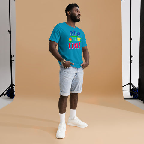 "KIND IS THE NEW COOL" Preimum Bella-Canvass Unisex T-Shirt - Karma Inc Apparel 